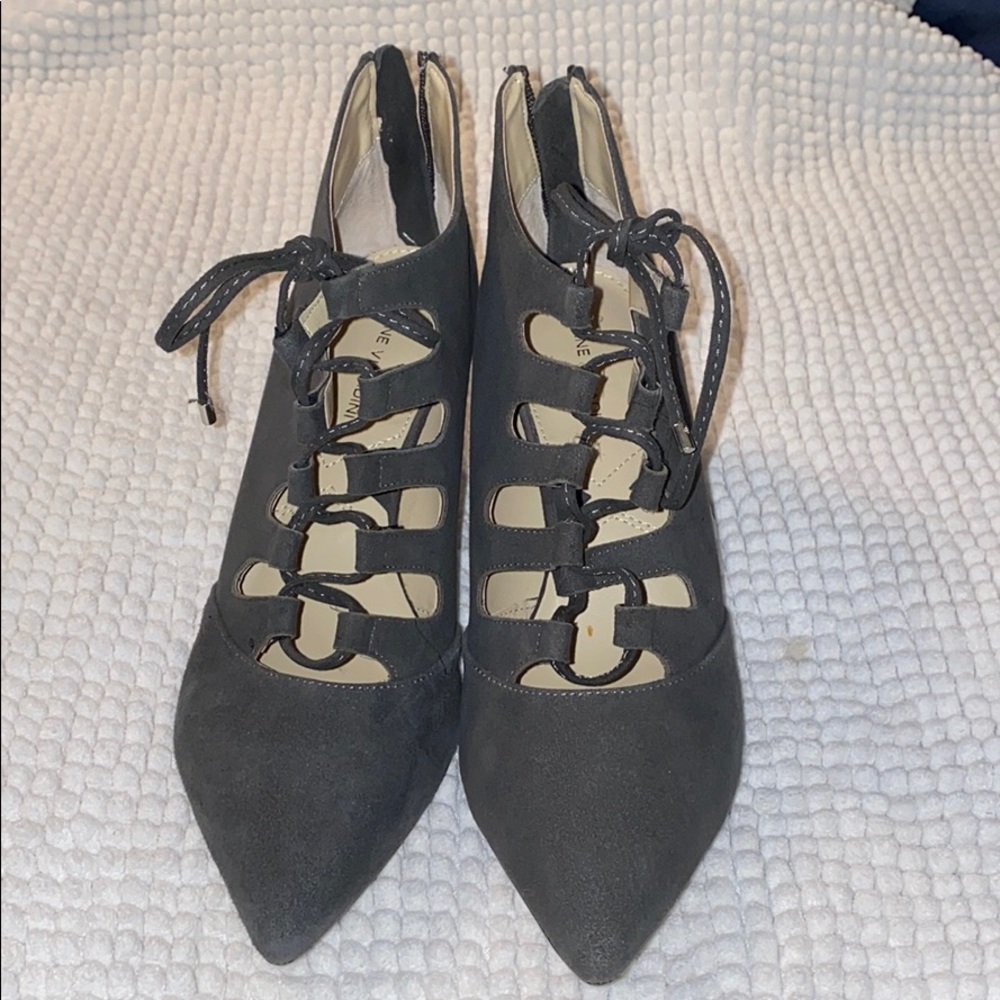 suede heels